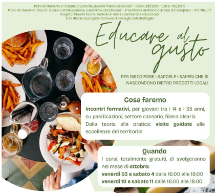 Educare al gusto Educare al gusto